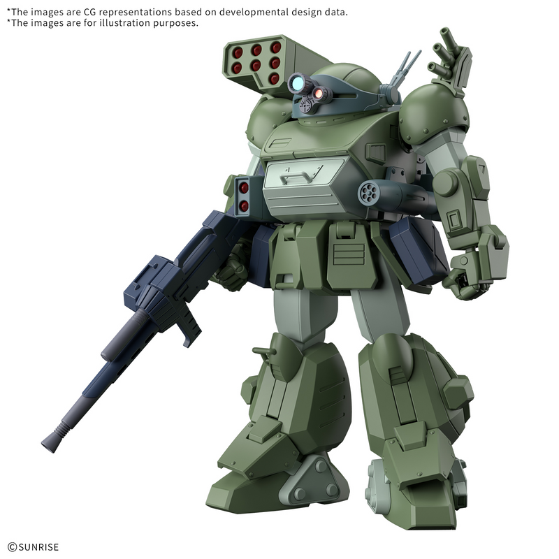 High Grade (HG) VOTOMS Scopedog Turbo-Custom
