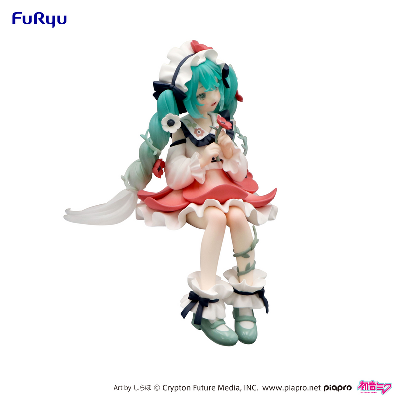 FuRyu Noodle Stopper Figure - Hatsune Miku - Flower Fairy Anemone Ver.