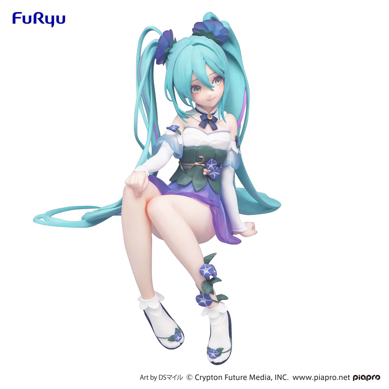 FuRyu Noodle Stopper Figure - Hatsune Miku - Flower Fairy Morning Glory