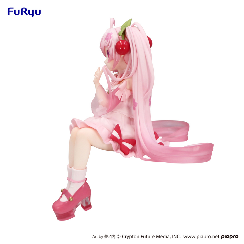 FuRyu Noodle Stopper Figure - Hatsune Miku - Sakura Miku 2025