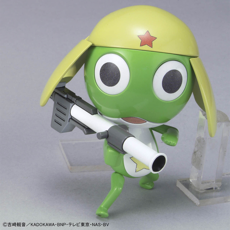 Keroro Gunso Plamo Collection 01 Sergeant Keroro (Keroro Gunso)