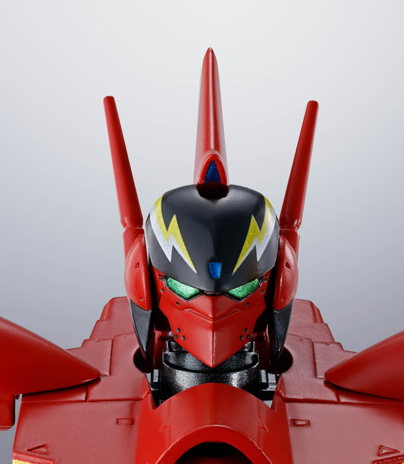 HI-METAL R VF-19 CUSTOM FIRE VALKYRIE "MACROSS 7", (BANDAI TAMASHII NATIONS)