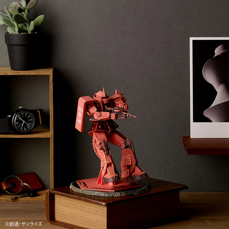 Azone Si-gu-mi Paper Art PRO - Mobile Suit Gundam - MS-06S Char's Zaku II