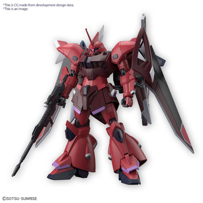 High Grade (HG) 1/44 HGCE Gundam Seed Freedom ZGMF-2025/F Gelgoog Menace (Lunamaria Hawke Custom)