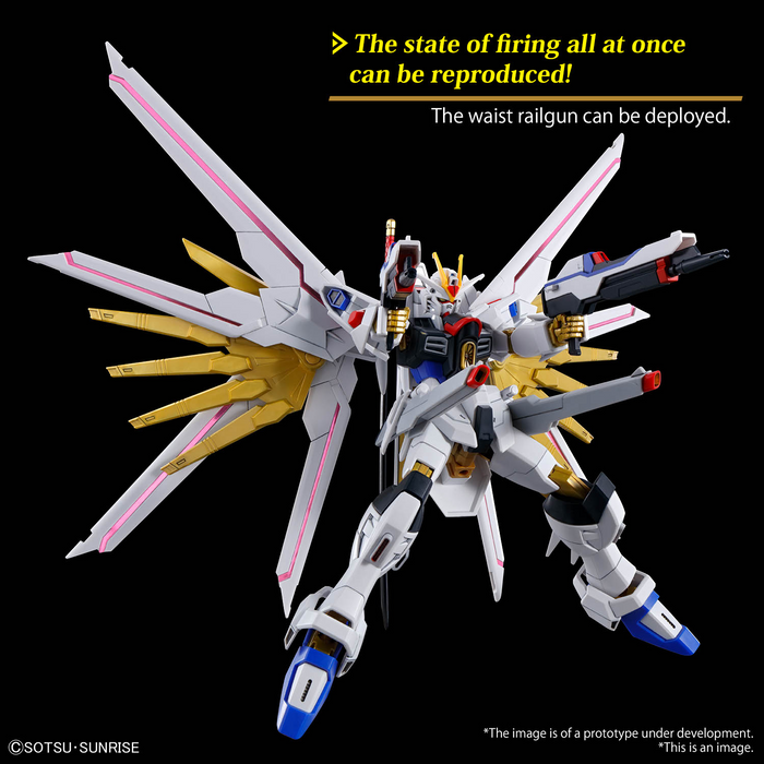 [Pre-Order, ETA 2024 Q3/Q4] High Grade (HG) 1/44 HG Gundam Seed Freedom Mighty Strike Freedom Gundam