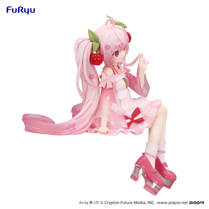 FuRyu Noodle Stopper Figure - Hatsune Miku - Sakura Miku 2025