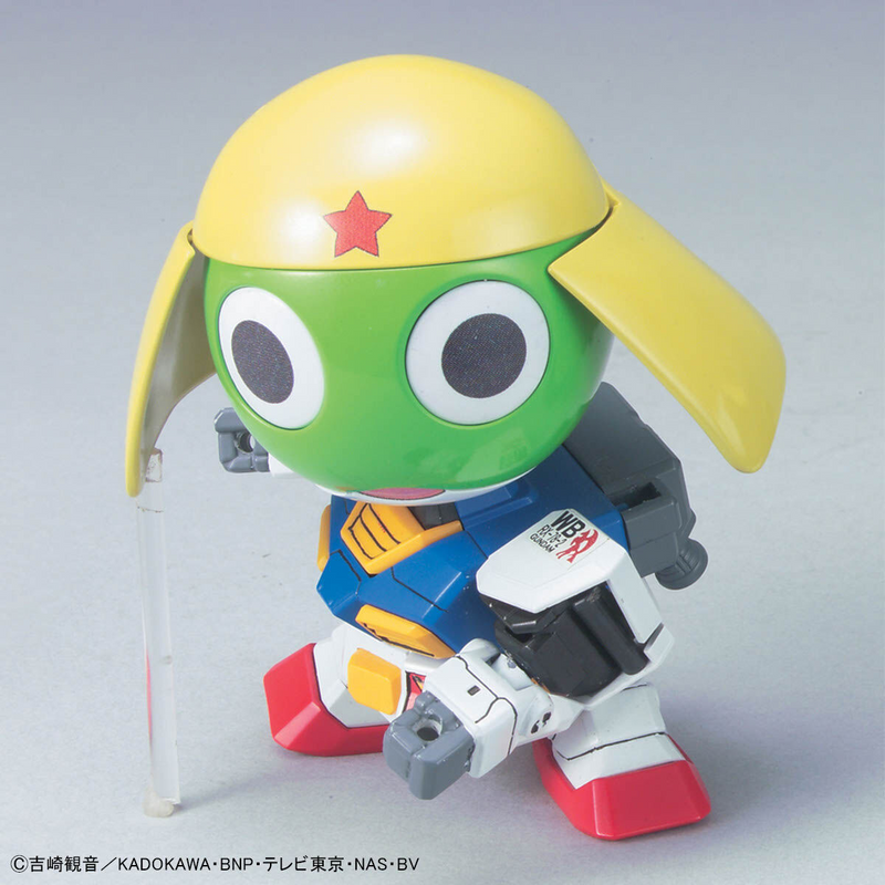 Keroro Gunso Plamo Collection 01 Sergeant Keroro (Keroro Gunso)