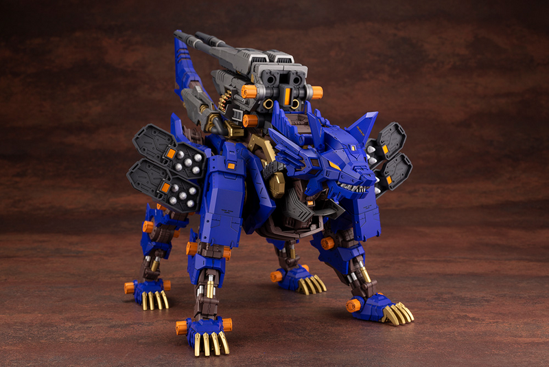 Highend Master Model (HMM) 1/72 Zoids RZ-053 Heavy Arms Konig Wolf