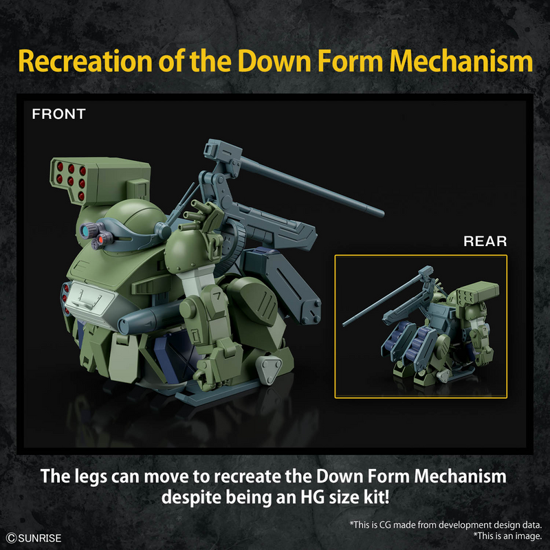 High Grade (HG) VOTOMS ATM-09-DD BURGLARYDOG