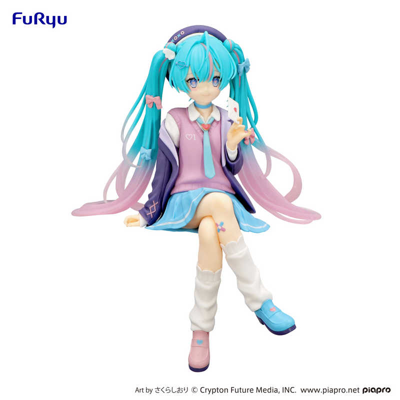 FuRyu Noodle Stopper Figure - Hatsune Miku - Love Blazer Navy Color ver.