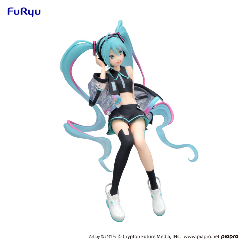 FuRyu Noodle Stopper Figure - Hatsune Miku - Neon Cyber Ver.