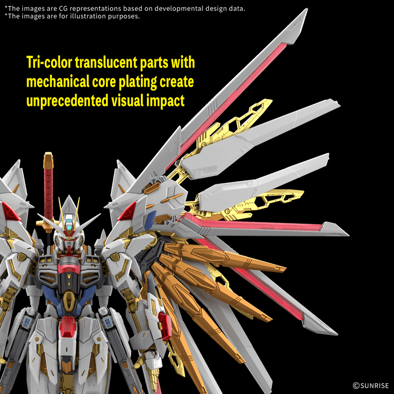 [Pre-order, ETA 2027 Q2/Q3] MGEX 1/100 MIGHTY STRIKE FREEDOM GUNDAM