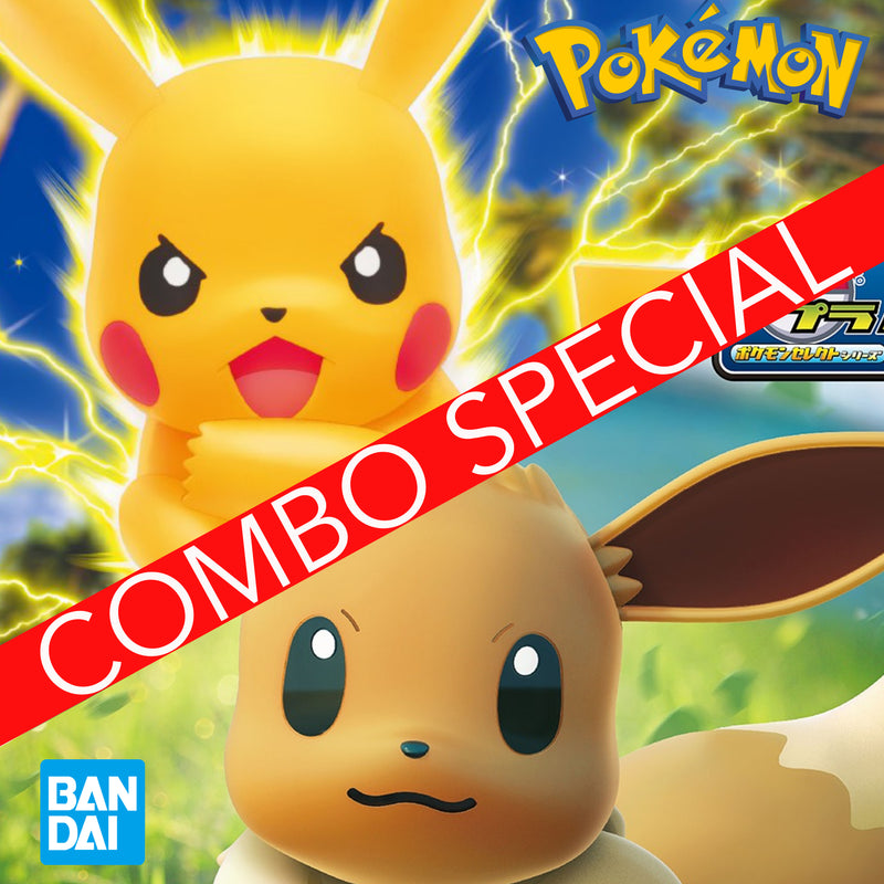 Pokemon Model Special - Pikachu & Eevee Duo Special