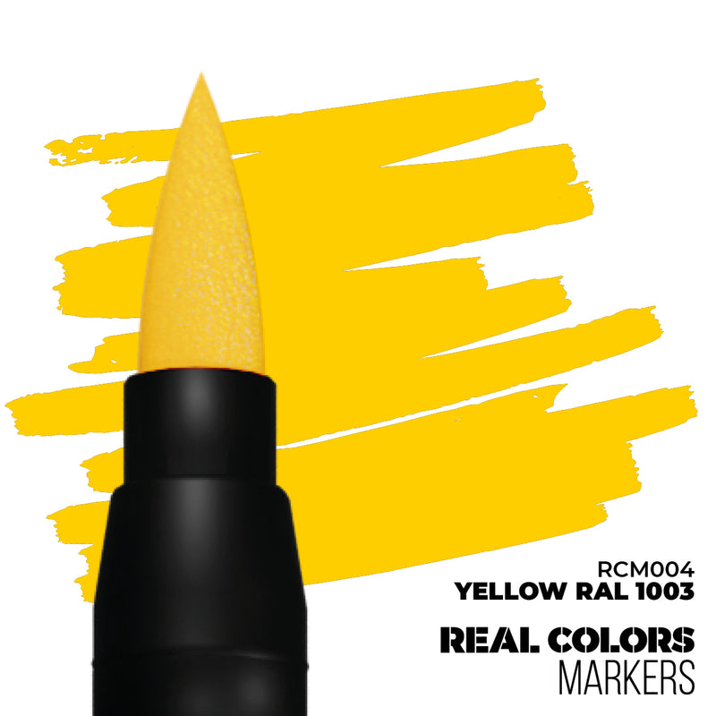 AK Interactive Real Color Markers - RCM004 Yellow RAL 1003