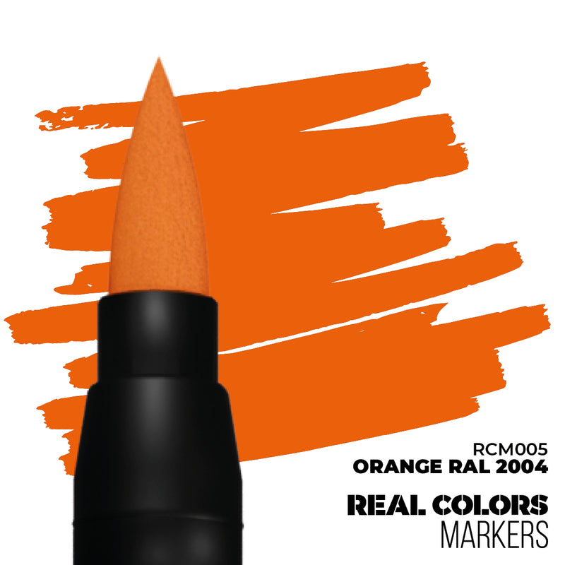 AK Interactive Real Color Markers - RCM005 Orange RAL 2004