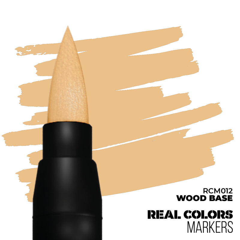 AK Interactive Real Color Markers - RCM012 Wood Base