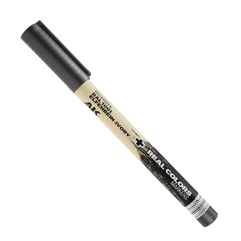 AK Interactive Real Color Markers - RCM014 RAL 1001 Elfenbein-Ivory