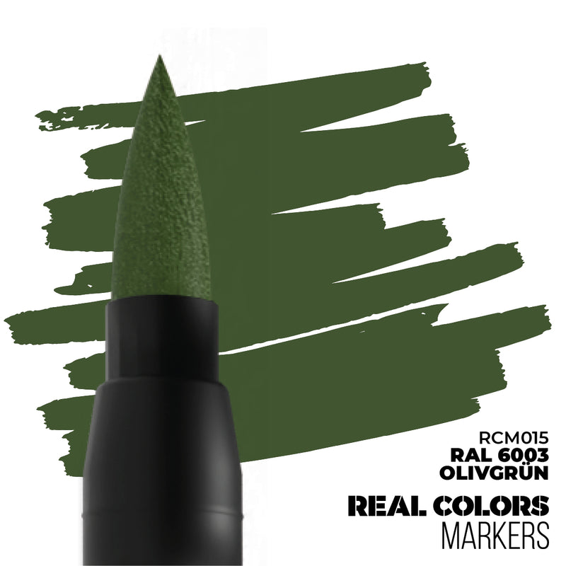 AK Interactive Real Color Markers - RCM015 RAL 6003 Olivgrün