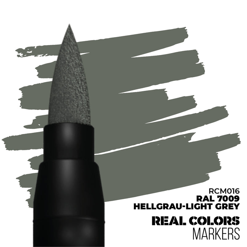 AK Interactive Real Color Markers - RCM016 RAL 7009 Hellgrau-Light Grey