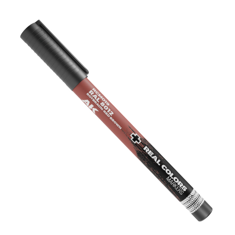 AK Interactive Real Color Markers - RCM019 RAL 8012 Rotbraun-Red Brown