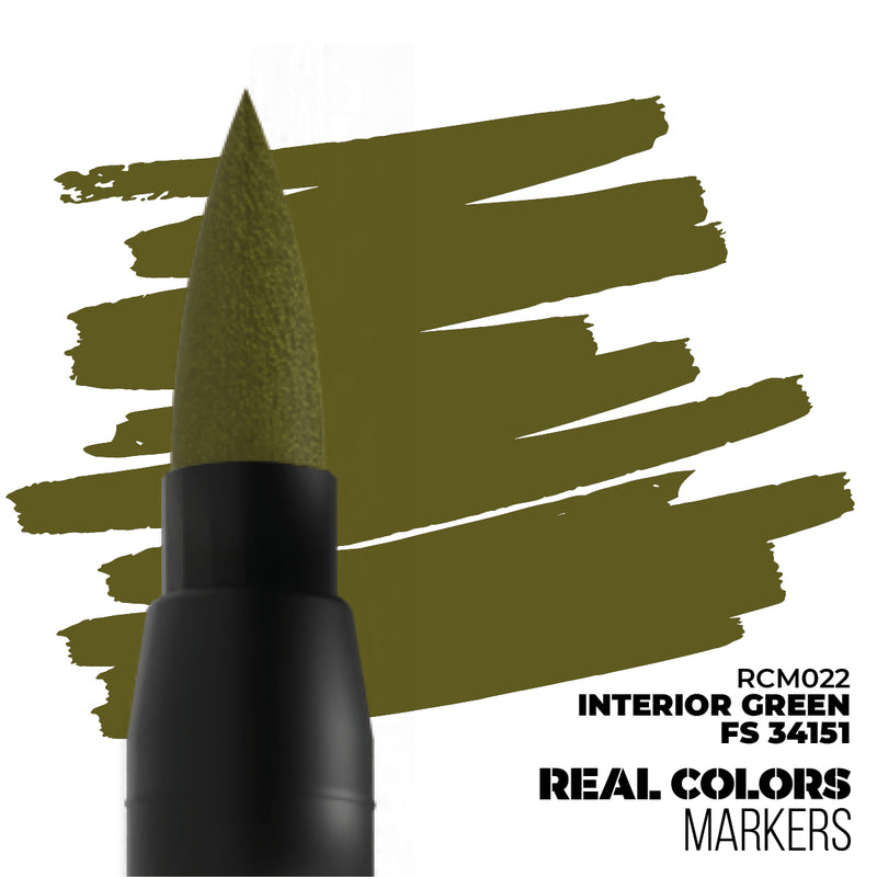 AK Interactive Real Color Markers - RCM022 Interior Green FS 34151