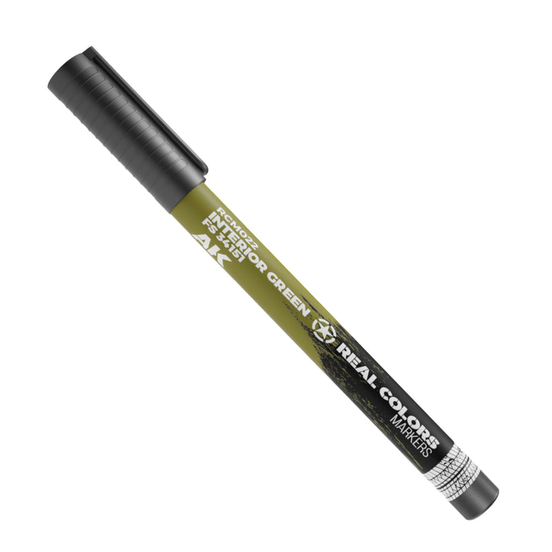 AK Interactive Real Color Markers - RCM022 Interior Green FS 34151