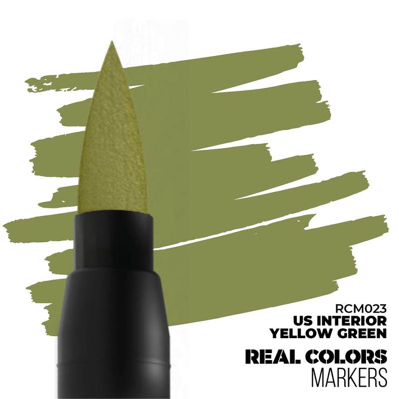 AK Interactive Real Color Markers - RCM023 US Interior Yellow Green