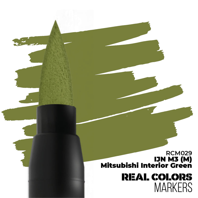 AK Interactive Real Color Markers - RCM029 IJN M3 (M) Mitsubishi Interior Green