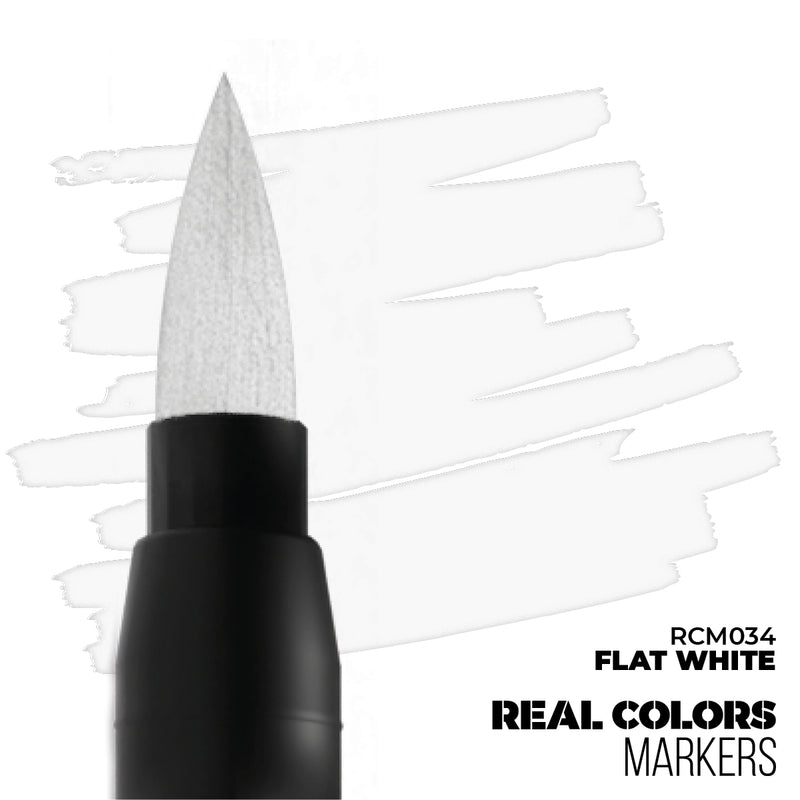 AK Interactive Real Color Markers - RCM034 Flat White