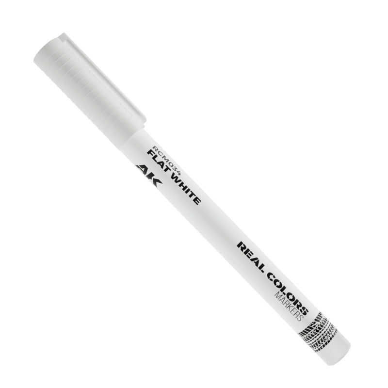 AK Interactive Real Color Markers - RCM034 Flat White