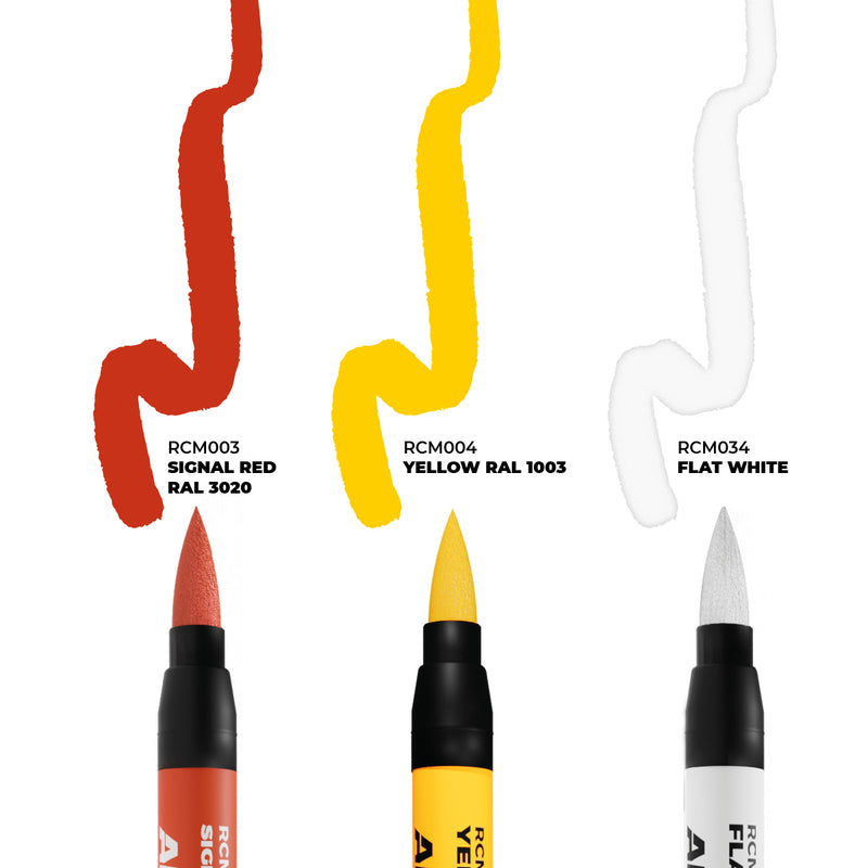 AK Interactive Real Color Markers Set - RCM106 Tactical Markings