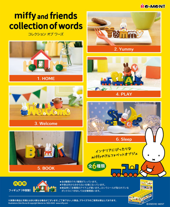 Re-ment - Miffy - Miffy and Friends Collection of Words