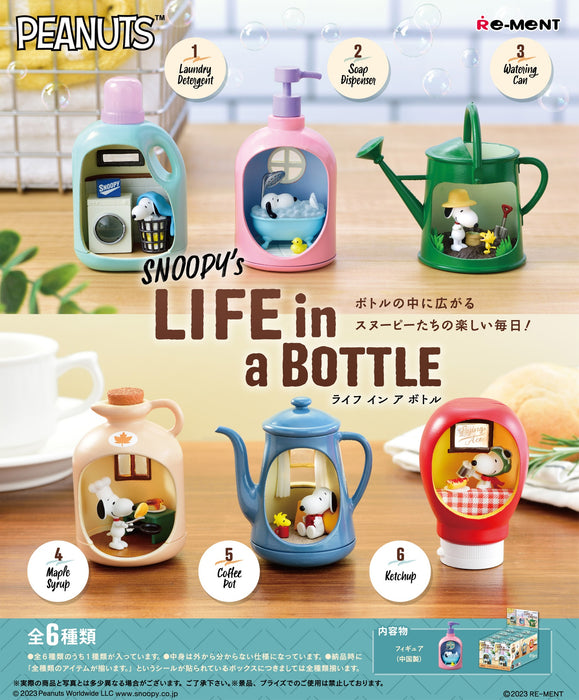 Re-ment - Peanuts - Snoopy's LIFE in a BOTTLE