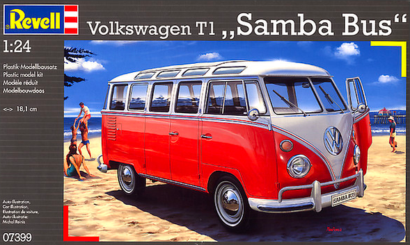 1/24 Volkswagen T1 Samba Bus (Revell Germany 07399) - Argama Hobby