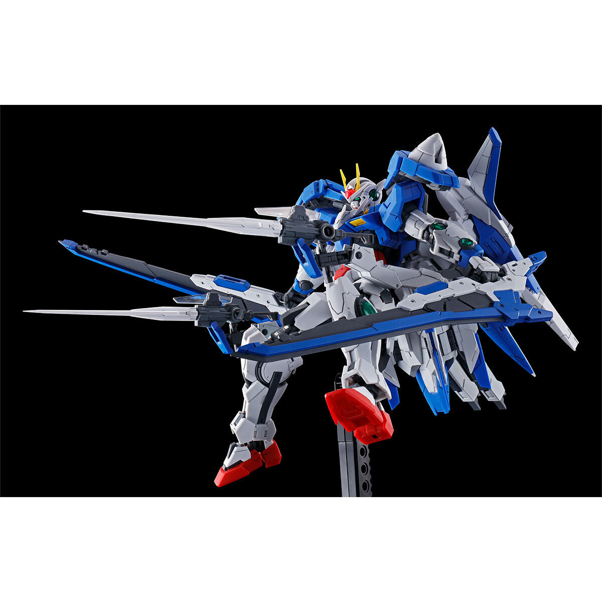 Bandai Spirits RG Mobile Suit Gundam 00 GN-0000+GNR-010 Double