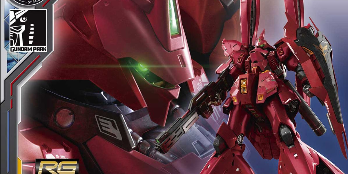 Gundam Side-F Real Grade (RG) 1/144 MSN-04FF Sazabi 