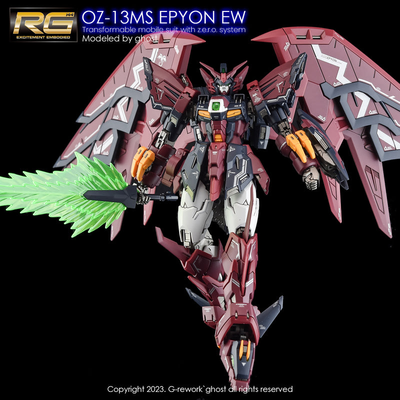 G-Rework Decal - RG OZ-13MS Gundam Epyon Use