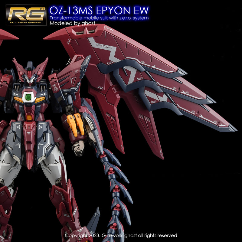 G-Rework Decal - RG OZ-13MS Gundam Epyon Use