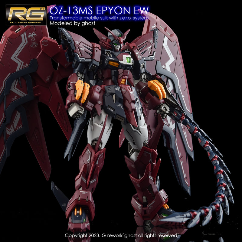 G-Rework Decal - RG OZ-13MS Gundam Epyon Use