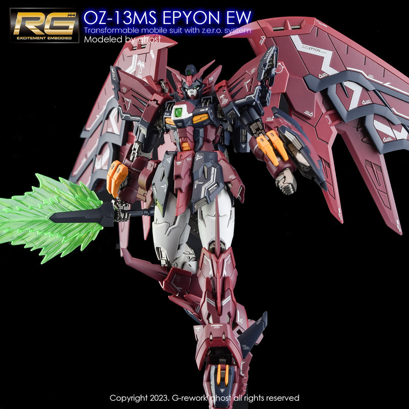 G-Rework Decal - RG OZ-13MS Gundam Epyon Use