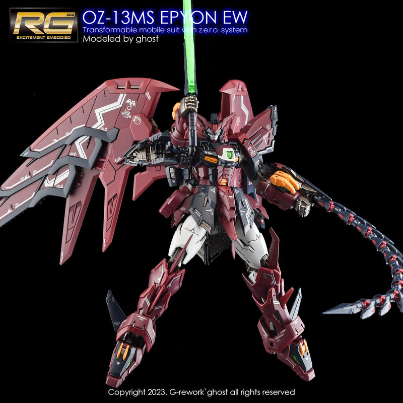 G-Rework Decal - RG OZ-13MS Gundam Epyon Use