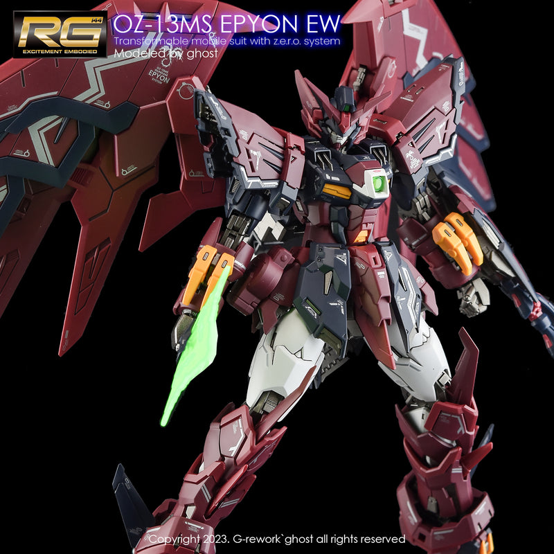 G-Rework Decal - RG OZ-13MS Gundam Epyon Use