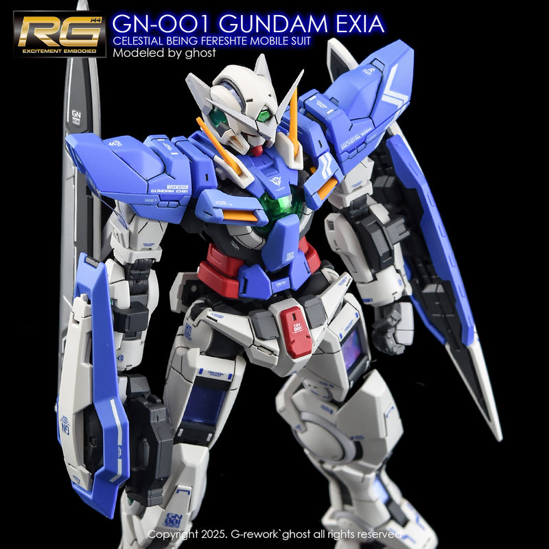 G-Rework Decal - RG GN-001 Gundam Exia Use