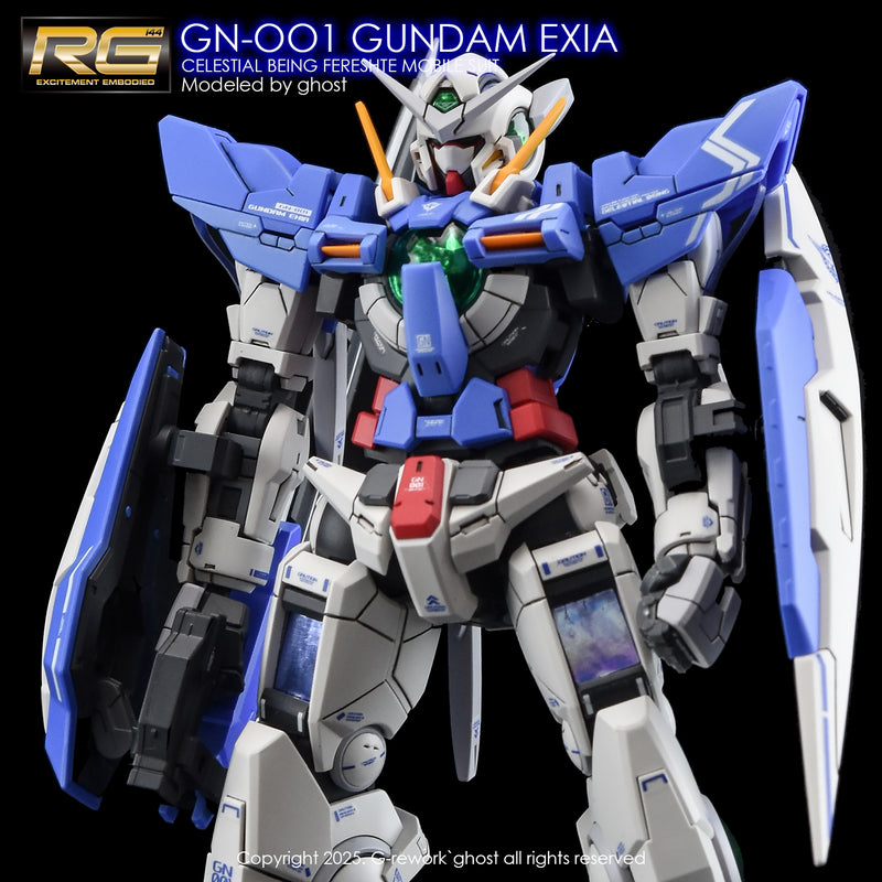 G-Rework Decal - RG GN-001 Gundam Exia Use
