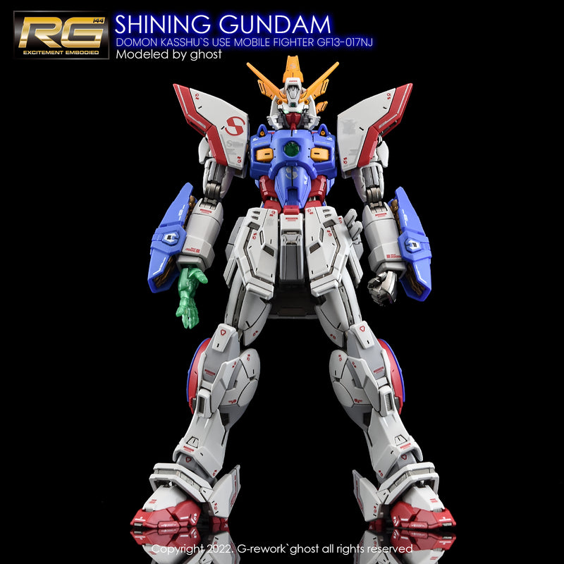 G-Rework Decal - RG GF13-017NJ Shining Gundam Use