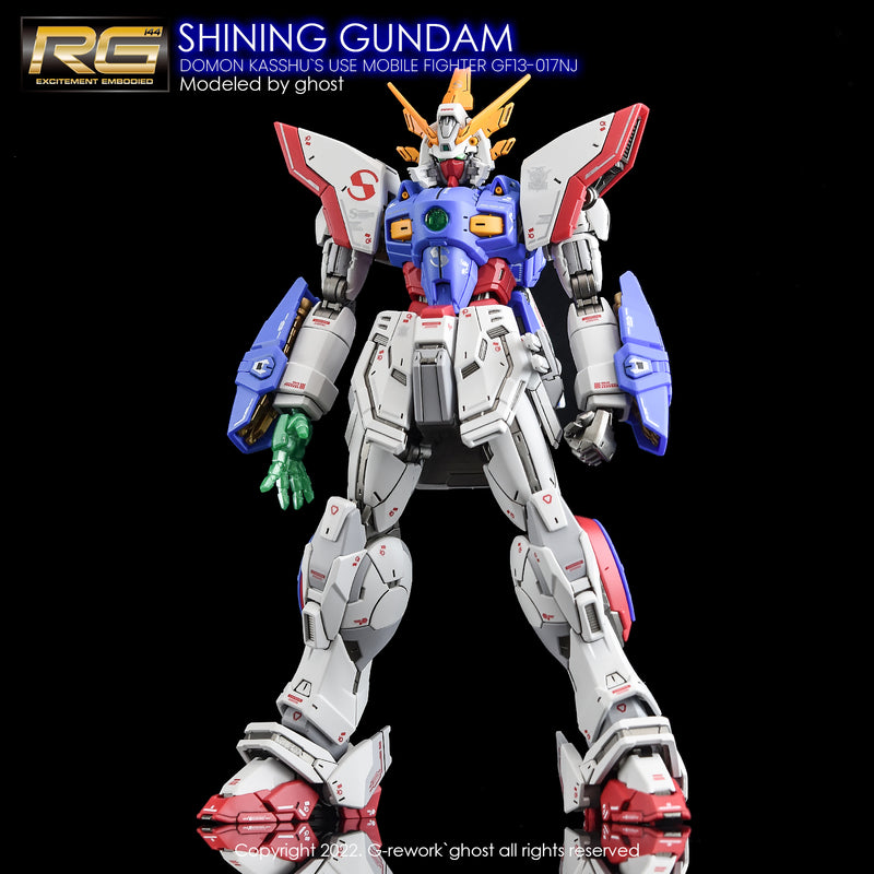 G-Rework Decal - RG GF13-017NJ Shining Gundam Use