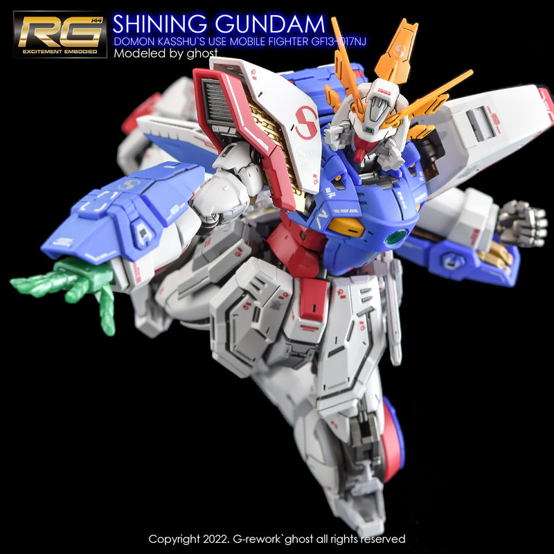 G-Rework Decal - RG GF13-017NJ Shining Gundam Use