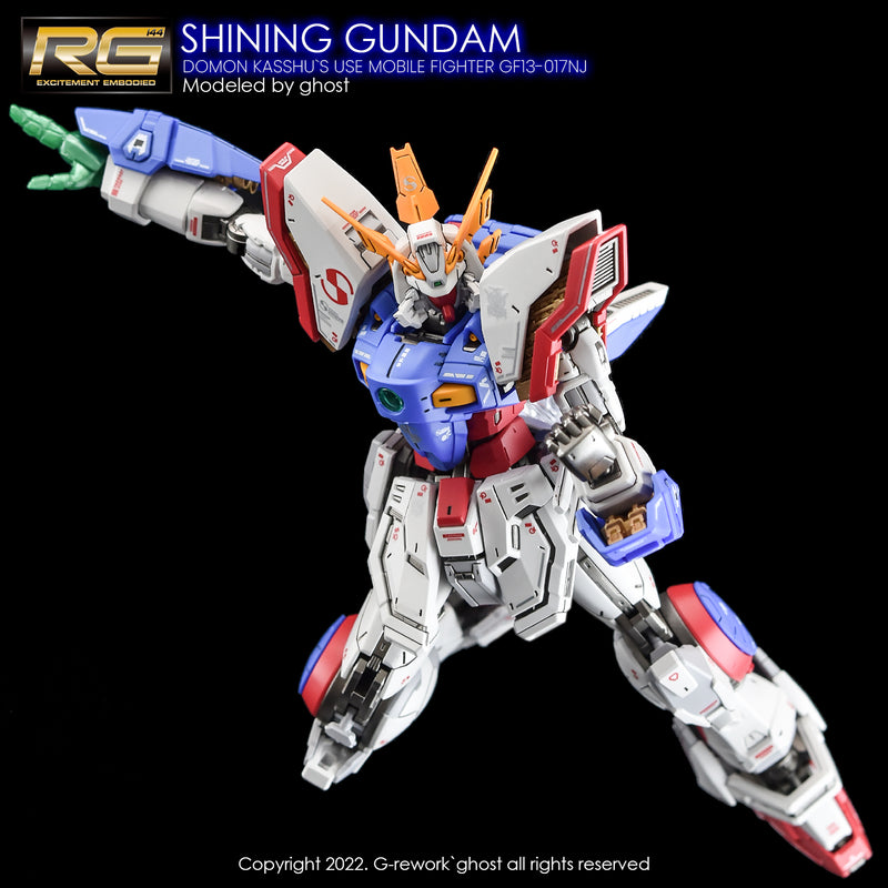 G-Rework Decal - RG GF13-017NJ Shining Gundam Use