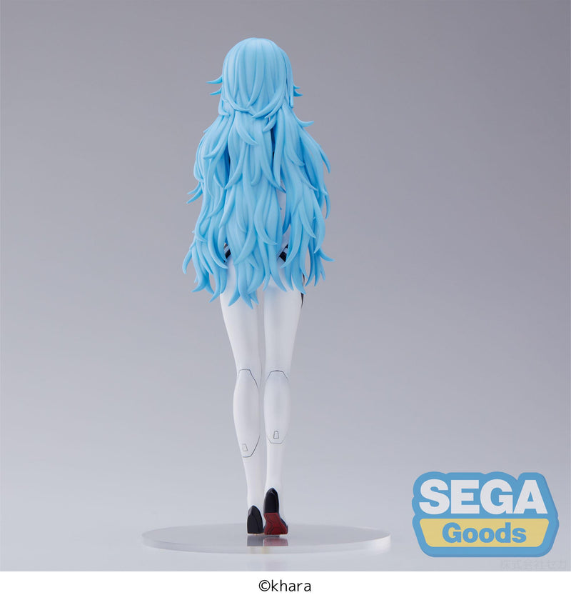 Sega Super Premium Figure - Evangelion: 3.0+1.0 Thrice Upon a Time - Rei Ayanami Long Hair Ver.