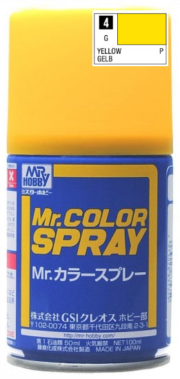 Mr.Color Spray S04 - Yellow (Gloss/Primary)